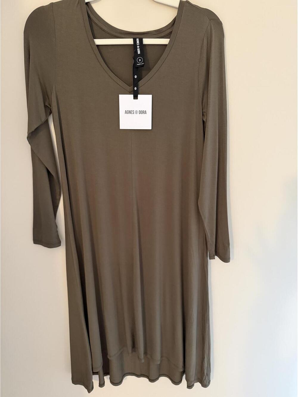 NWT olive, Rayon/Spandex, Small, Agnes & Dora Dress